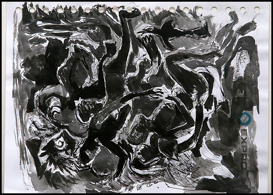 Dt501 Water Color On Paper  X  INC   Available.Jpg